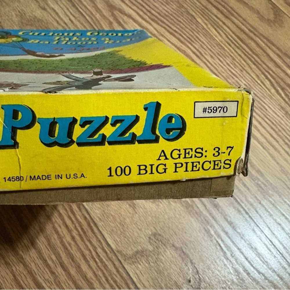 Vintage Curious George Puzzle